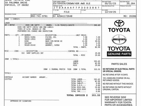 Used 2023 Toyota Crown XLE image 10