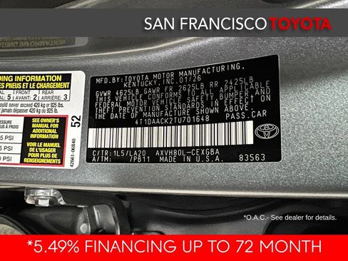 Used 2026 Toyota Camry XLE FWD image 39