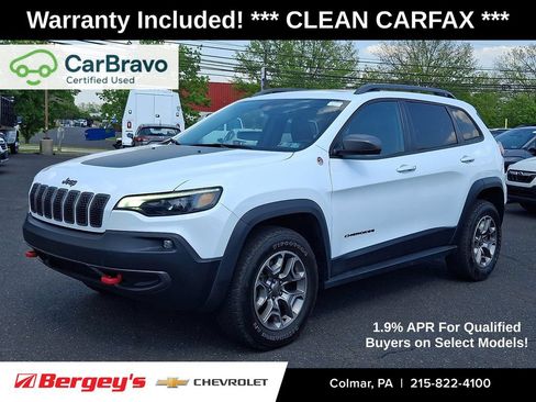 Used 2021 Jeep Cherokee Trailhawk w/ Sun, Sound & Nav Group AWD/4WD image 1