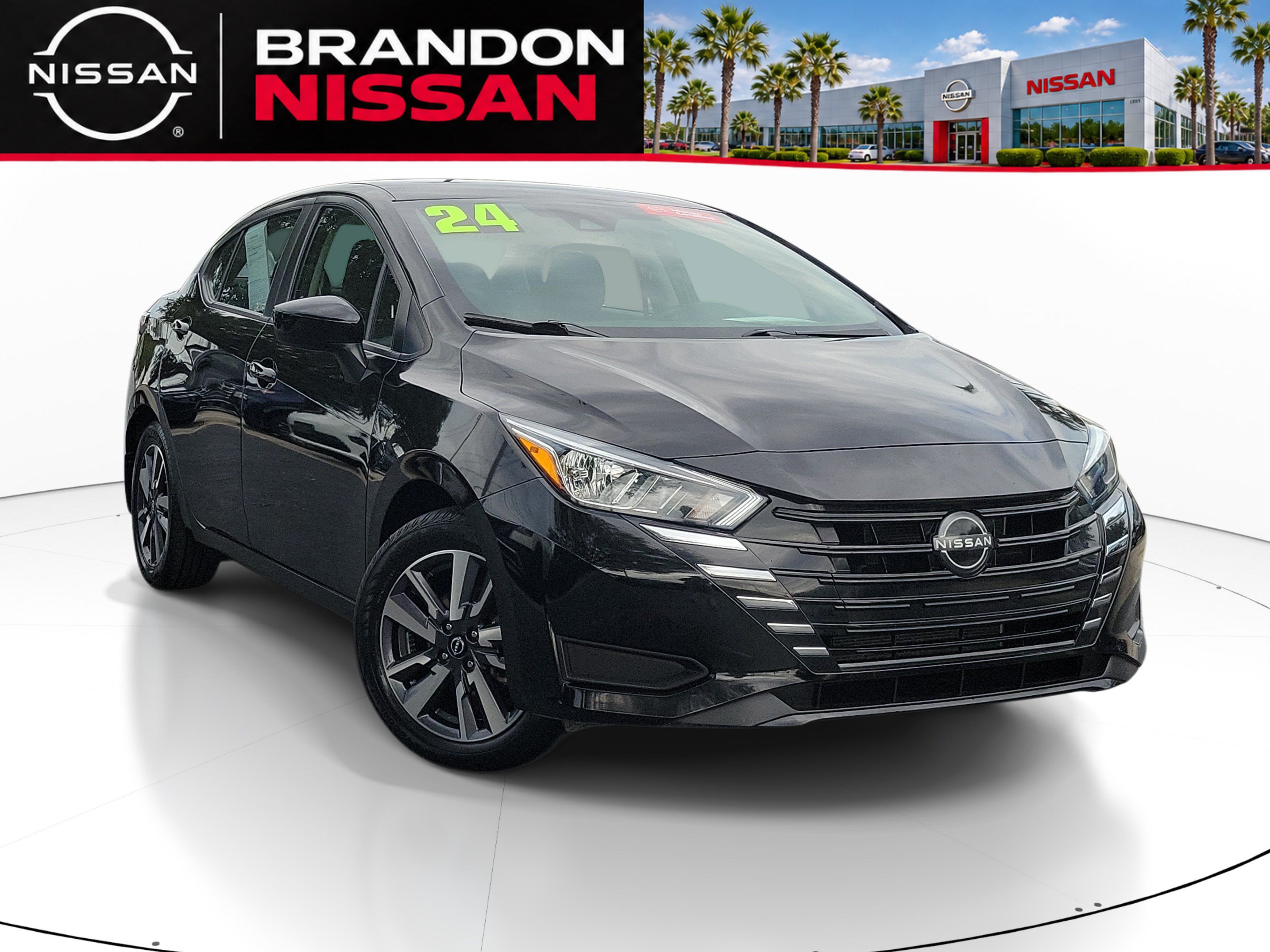 Certified 2024 Nissan Versa SV w/ Trunk Package FWD image 1