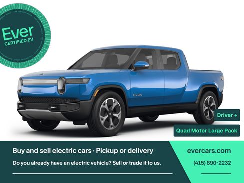 Used 2022 Rivian R1T Adventure AWD/4WD image 1