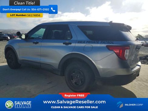 Used 2021 Ford Explorer 4WD Police Interceptor image 3