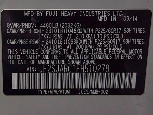Used 2015 Subaru Forester 2.5i Limited AWD/4WD image 43