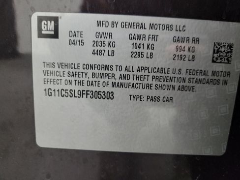 Used 2015 Chevrolet Malibu LT w/ Power Convenience Package image 33