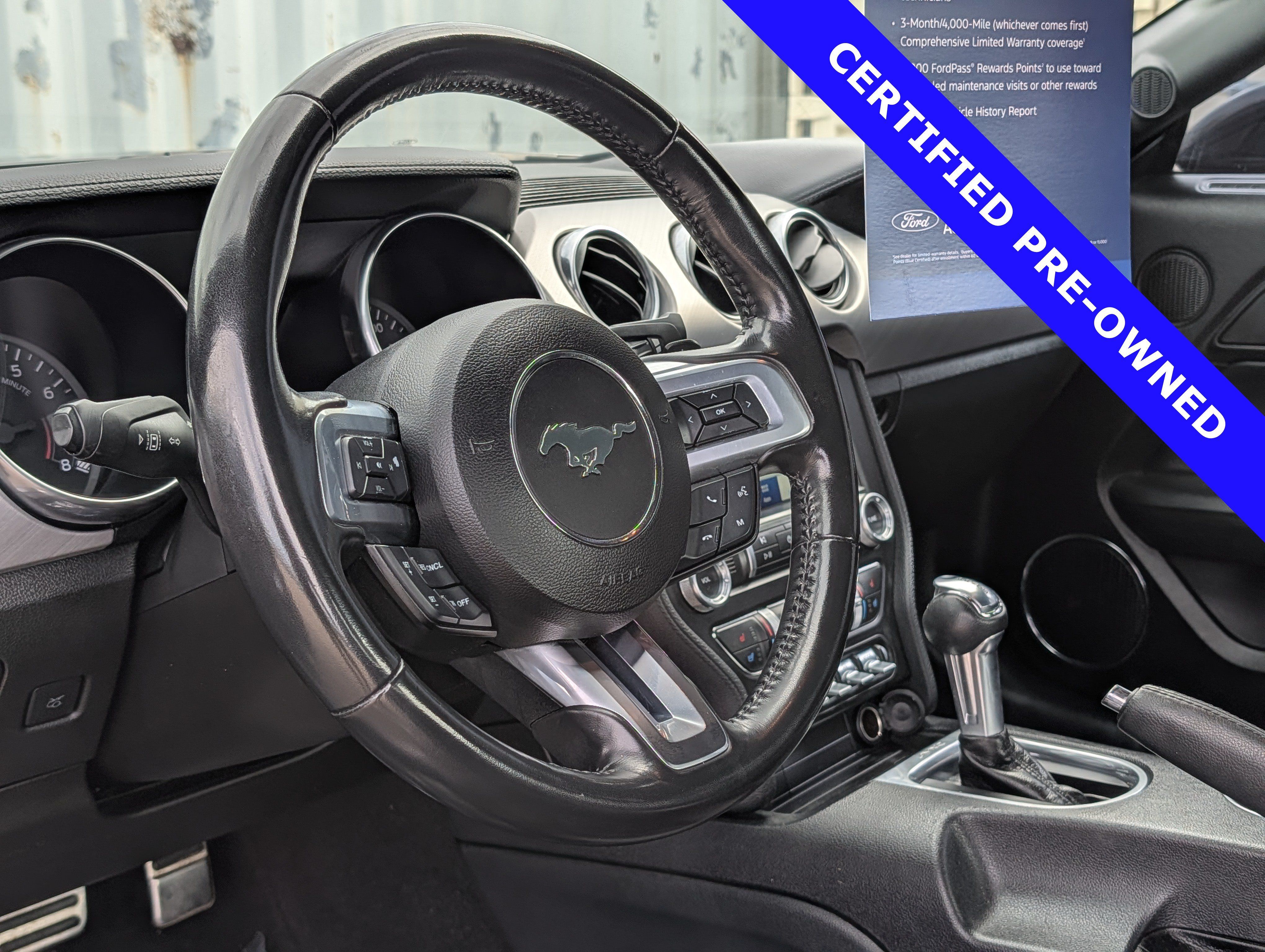 Certified 2021 Ford Mustang Premium w/ Black Accent Package RWD image 18
