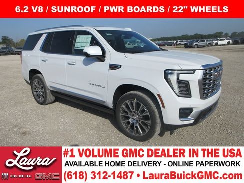 New 2026 GMC Yukon Denali w/ Sun & Power Step Package AWD/4WD image 1