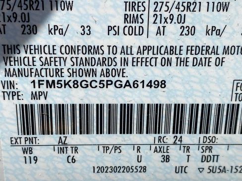 Used 2023 Ford Explorer ST w/ Equipment Group 401A AWD/4WD image 30