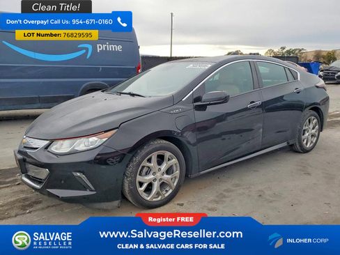 Used 2016 Chevrolet Volt Premier w/ Driver Confidence Package image 1