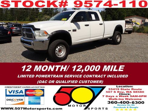 Used 2011 RAM 2500 SLT w/ Technology Group AWD/4WD image 2