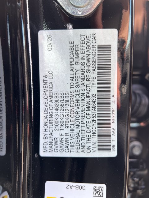 New 2026 Honda Accord Sport image 18