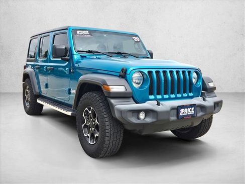 Used 2020 Jeep Wrangler Unlimited Sport S AWD/4WD image 3