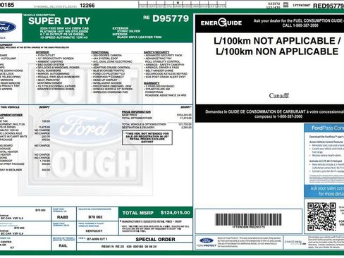 Used 2024 Ford F350 Platinum image 4