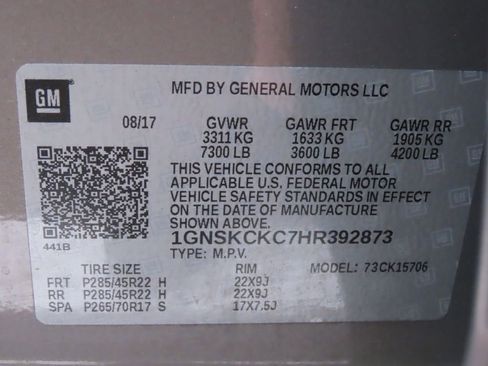 Used 2017 Chevrolet Tahoe Premier AWD/4WD image 21