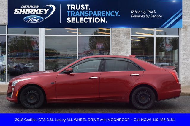 Used 2018 Cadillac CTS Luxury AWD/4WD image 2