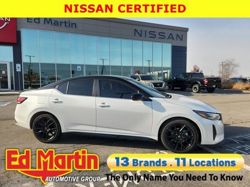Certified 2025 Nissan Sentra SR w/ Midnight Edition image 1
