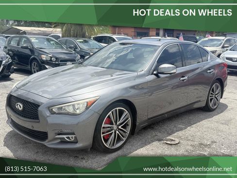 Used 2014 INFINITI Q50 Premium w/ Technology Package RWD image 1