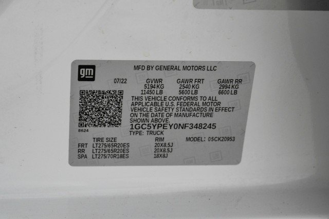 Used 2022 Chevrolet Silverado 2500 LTZ w/ LTZ Convenience Package AWD/4WD image 63