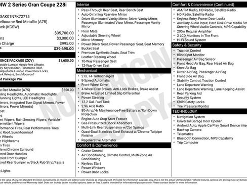 Used 2022 BMW 228i Gran Coupe w/ Convenience Package FWD image 18
