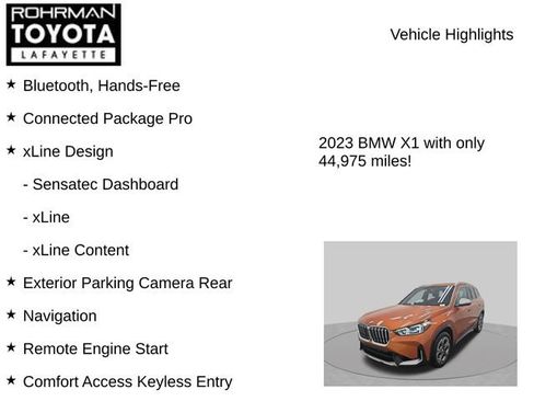 Used 2023 BMW X1 xDrive28i w/ Premium Package AWD/4WD image 8