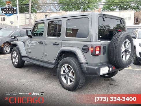 Certified 2021 Jeep Wrangler Unlimited Sahara AWD/4WD image 3