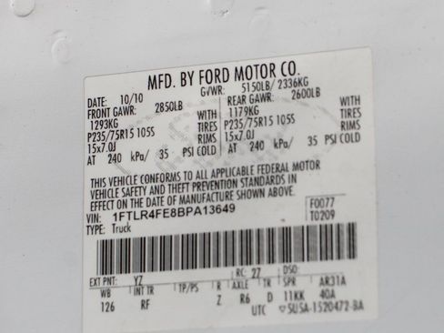 Used 2011 Ford Ranger XLT w/ Bright Trim Group image 41