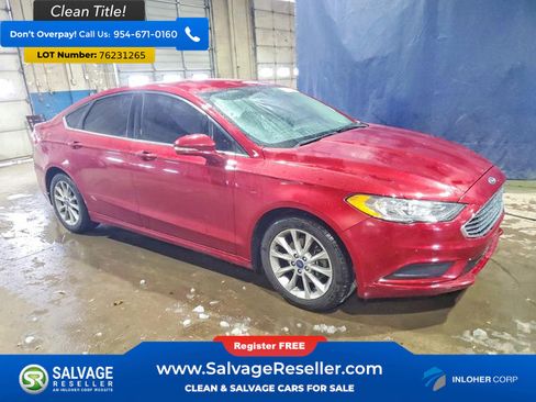Used 2017 Ford Fusion SE w/ Fusion SE Technology Package image 5