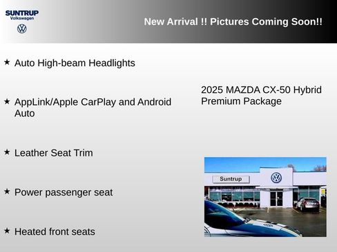 Used 2025 MAZDA CX-50 AWD 2.5 Hybrid w/ Premium Pkg image 3