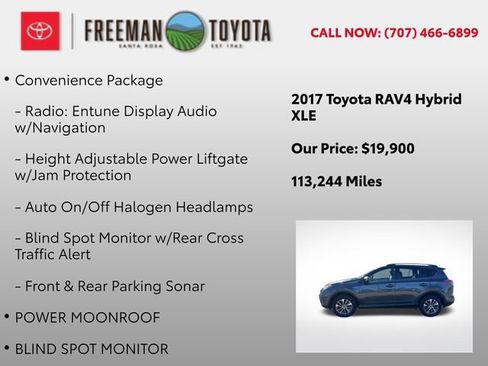 Used 2017 Toyota RAV4 XLE w/ Convenience Package image 5