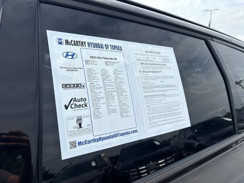 Used 2022 Kia Telluride SX w/ Nightfall Edition Package AWD/4WD image 29
