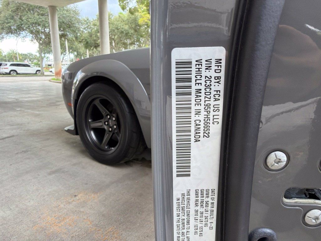 Used 2023 Dodge Challenger SRT Super Stock RWD image 53