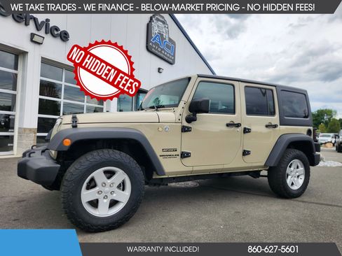 Used 2017 Jeep Wrangler Unlimited Sport w/ Quick Order Package 24S AWD/4WD image 1