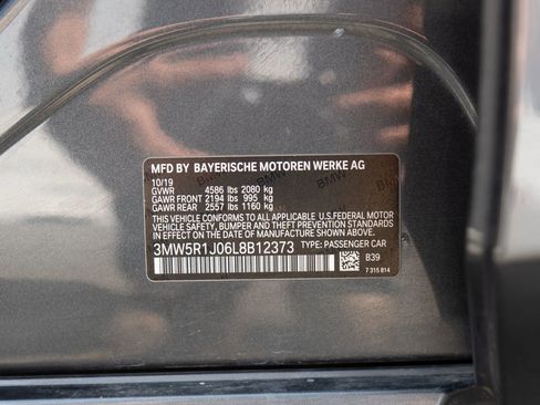 Used 2020 BMW 330i Sedan w/ Convenience Package image 54