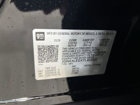 New 2026 Chevrolet Equinox RS w/ Safety and Technology Package image 25