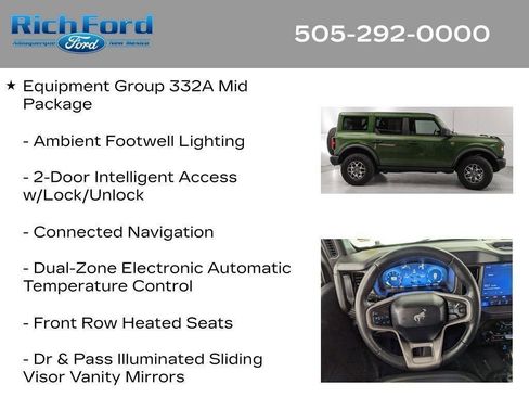 Certified 2025 Ford Bronco Badlands AWD/4WD image 55
