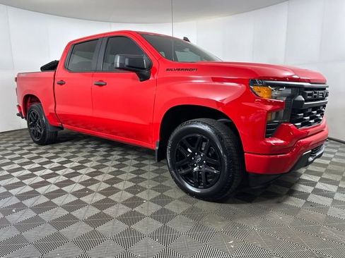 Used 2023 Chevrolet Silverado 1500 Custom w/ LPO, Dark Essentials Package image 2