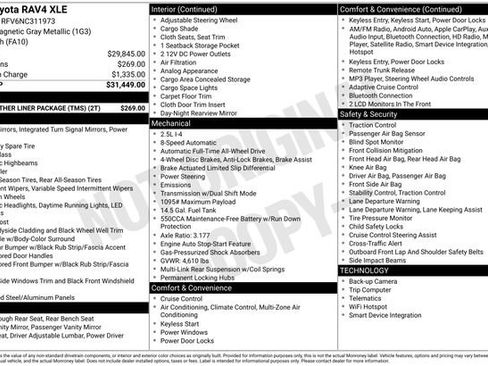 Used 2022 Toyota RAV4 XLE image 50