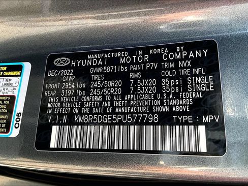 Used 2023 Hyundai Palisade Limited AWD/4WD image 17