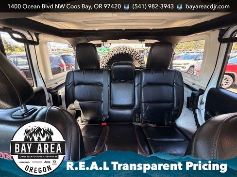 Used 2018 Jeep Wrangler Unlimited Rubicon w/ Steel Bumper Group AWD/4WD image 15