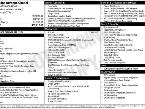 Used 2021 Dodge Durango Citadel image 5