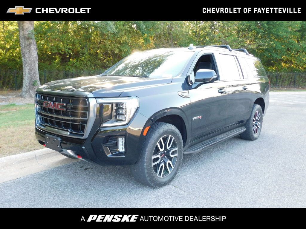 Used 2021 GMC Yukon XL AT4 w/ Rear Media and Nav Package AWD/4WD image 1