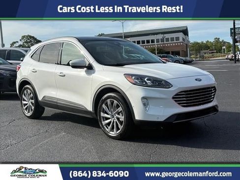 Certified 2022 Ford Escape Titanium w/ Titanium Elite Package AWD/4WD image 1