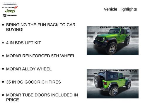 New 2025 Jeep Wrangler Sport image 2