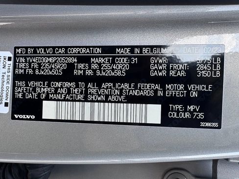 Used 2023 Volvo C40 P8 Recharge Ultimate AWD/4WD image 44