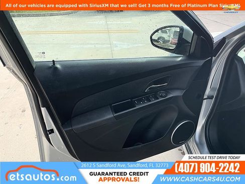 Used 2015 Chevrolet Cruze LTZ w/ Sun, Sound and Sport Package FWD image 9