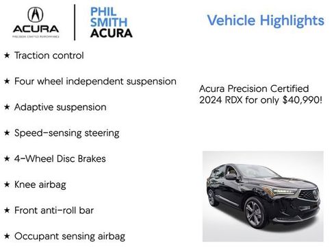 Certified 2024 Acura RDX SH-AWD w/ Advance Package image 13