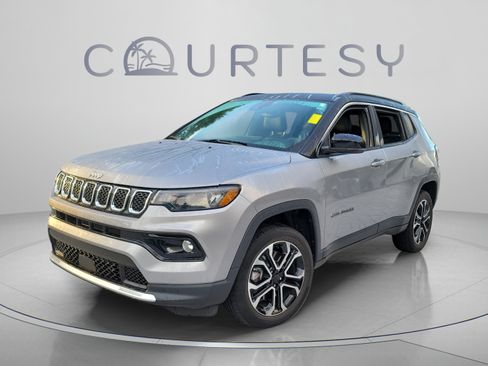 Certified 2023 Jeep Compass Limited w/ Sun and Sound Group AWD/4WD image 1