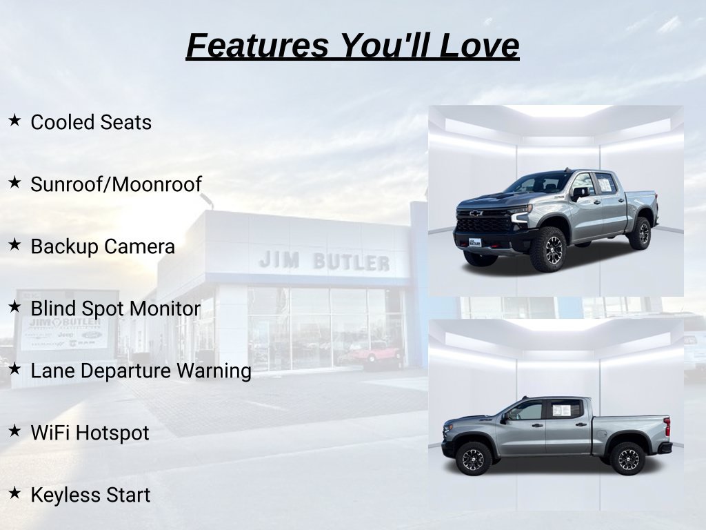 Used 2023 Chevrolet Silverado 1500 ZR2 w/ Technology Package AWD/4WD image 19