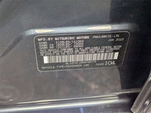 Used 2024 Mitsubishi Mirage G4 LE image 33