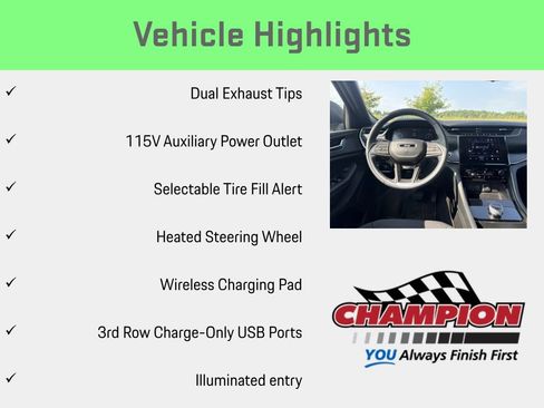 Used 2024 Jeep Grand Cherokee L Laredo w/ Luxury Tech Group I AWD/4WD image 18