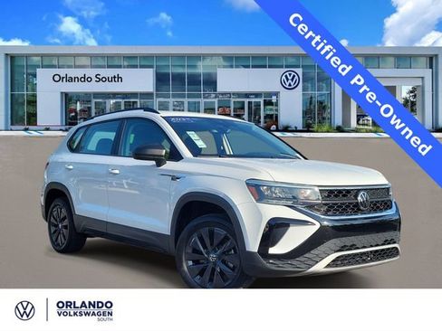 Certified 2023 Volkswagen Taos S w/ Driver Assistance Package FWD image 1